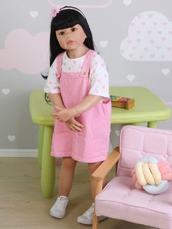 Кукла Реборн ростовая 98см в пакете (FA-260)