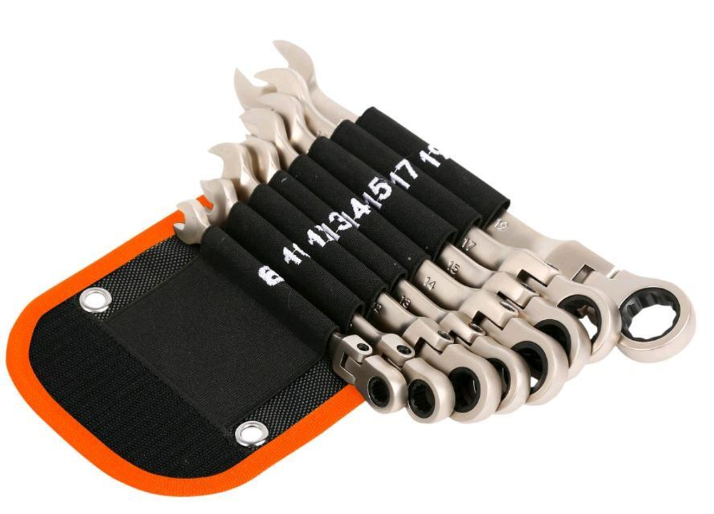 Набор инструментов MaxPiler ( 8 предметов, CrV, ключи с трещоткой, сумка оксфорд)