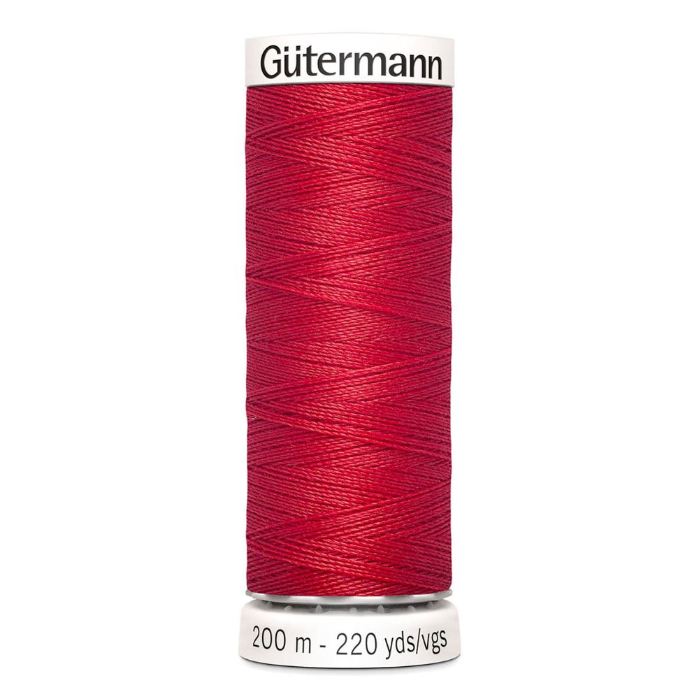 Нитки универсальные Gutermann Sew-all 100 (200 метров), 5 кат. | 365 ярко-алый