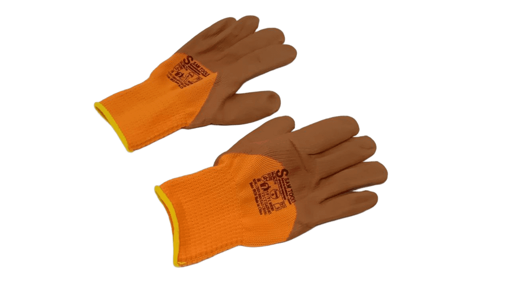 Теплые перчатки SAMGRUPP акриловые с вспененным латексным обливом SAMC-074000008