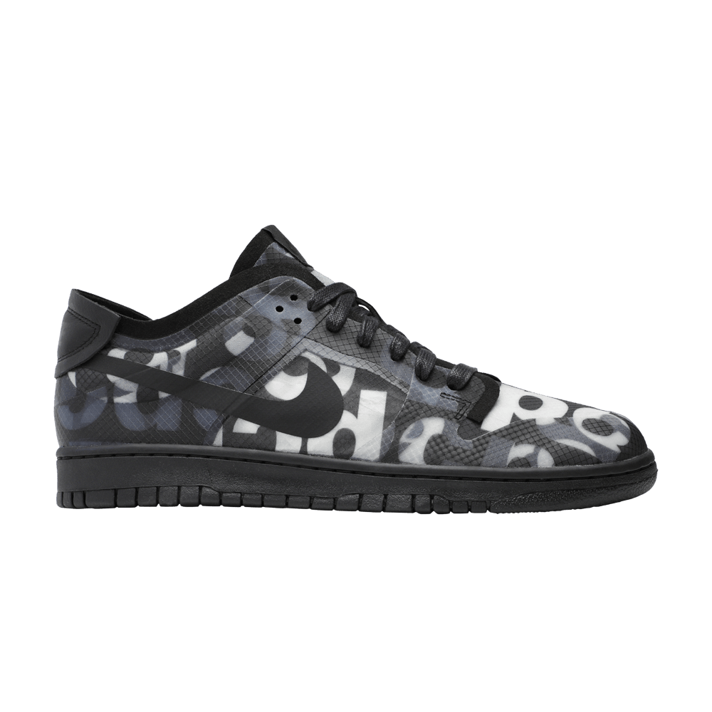 Кроссовки Cdg X Nike Dunk Low Logo (Женская размерная сетка)