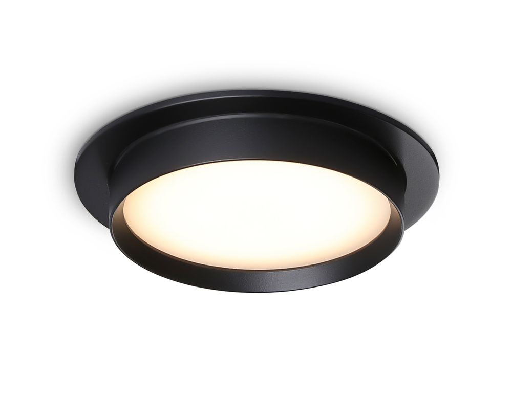 Светильник встраиваемый TN5227 BK черный GX53 D110*35