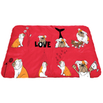 Матрас для собаки "Английские бульдоги"