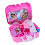 Игрушечный дом для куклы с мебелью и фигурками коробка 666-2260AM