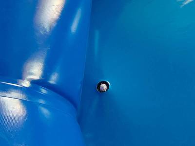 Круглый надувной бассейн «Рыбки», 6*6*0,65 м