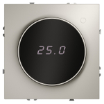 Терморегулятор электронный VOLTUM S70 с индикацией и датчиком, для теплого пола, (кашемир)