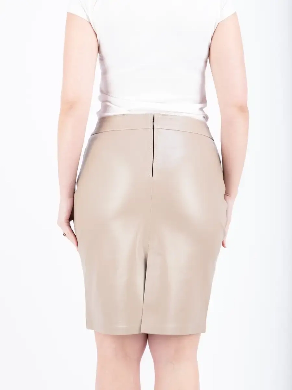 Юбка женская кожаная, юбка кожаная