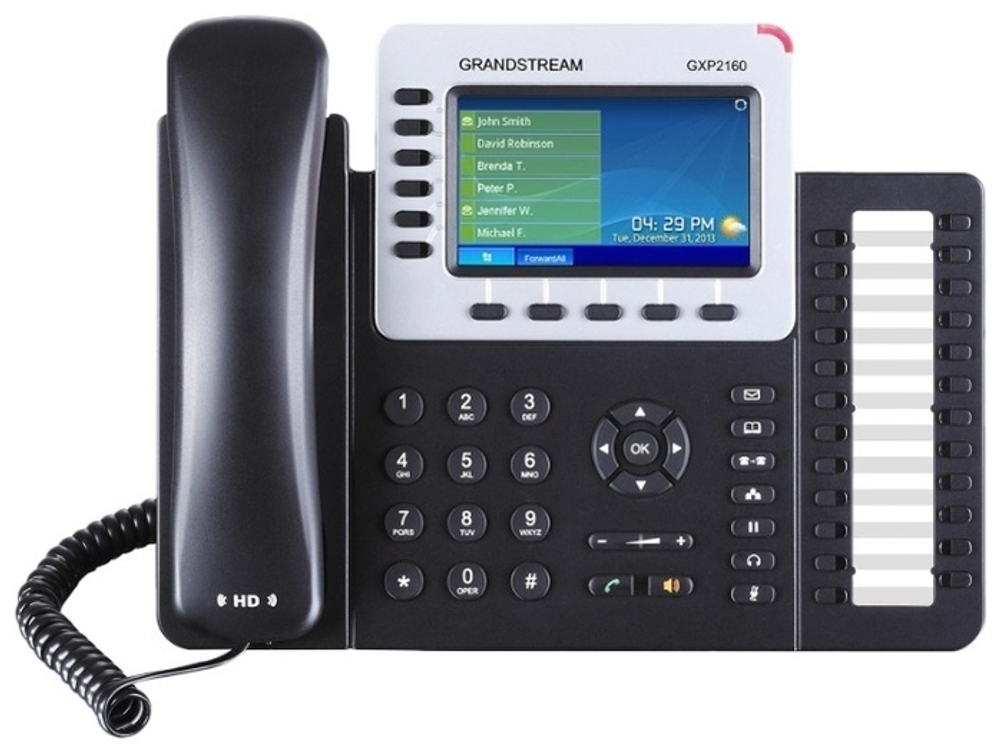 IP-телефон Grandstream GXP2160 черный