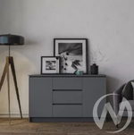 Комод 3 ящика двухстворчатый МС Денвер