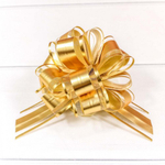 Бант Шар 3см Набор 6 шт "Ажурный" с органзой (Микс)