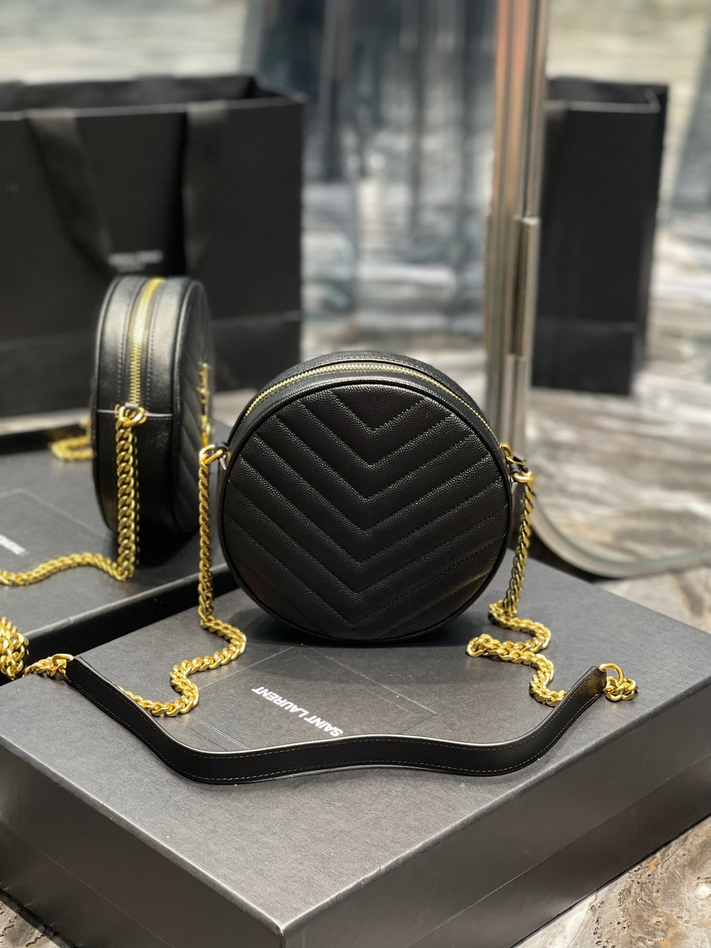 Saint Laurent Vinyle Bag