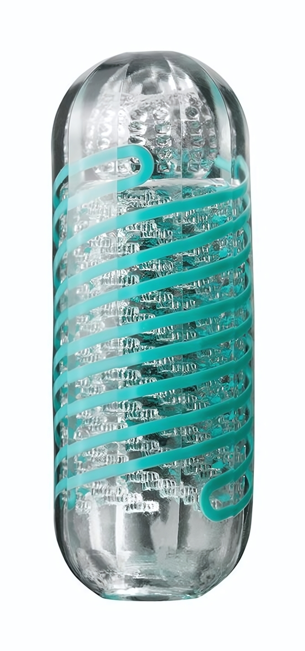 Мастурбатор SPINNER Pixel (Цвет: бирюзовый)