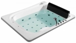 Ванна акриловая Gemy Water Channel G9265 K 200x152 белая с гидромассажем