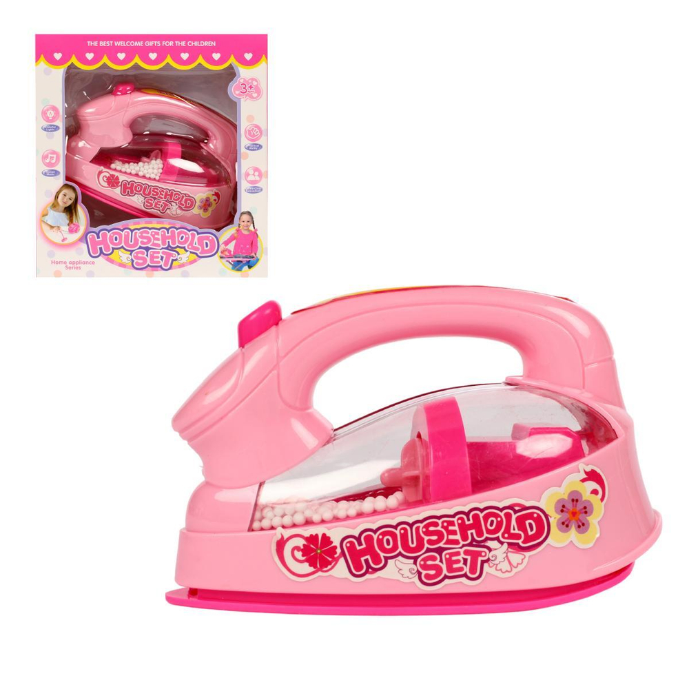 Утюг на бат., коробка S080-1