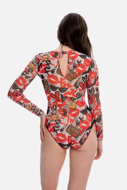 Купальник с рукавами "Fashion"