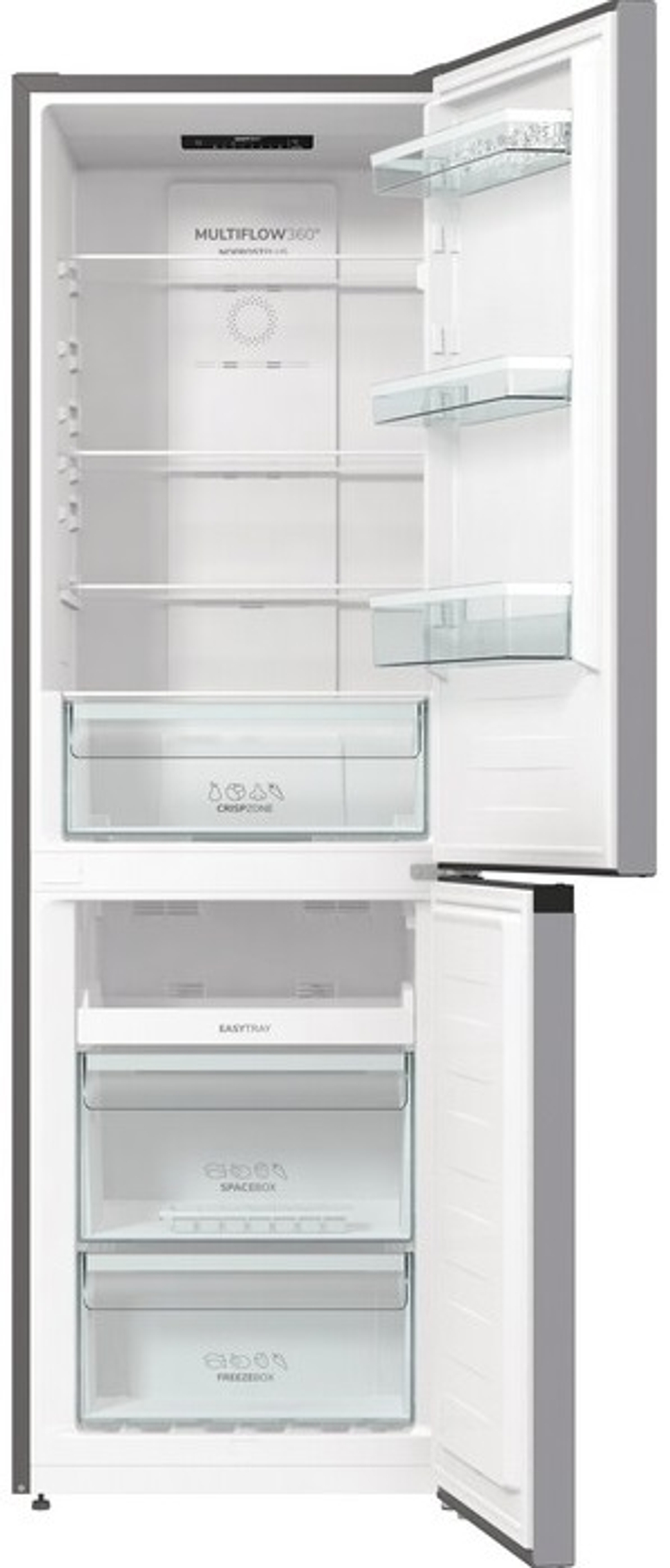Отдельностоящий двухкамерный холодильник Gorenje NRK6191PS4