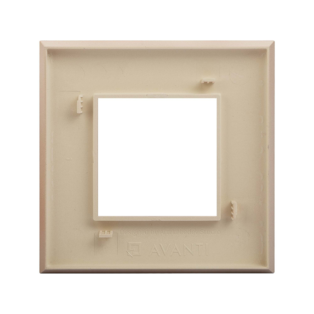 Рамка "Avanti", "Кремовый жемчуг", 1 пост (2 мод.)