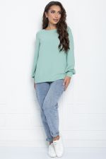 Блуза Гортензия (зеленая) Б11142 LT Collection