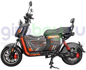 Электроскутер WENBOX U2 PRO 1500W (60V/30Ah) - Чёрный фото №4