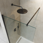 Душевая перегородка Cezares LIBERTA-L-1-125-C-NERO