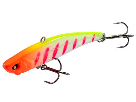 Воблер вертикальный Lucky John Slim VIB S 80, цвет 355
