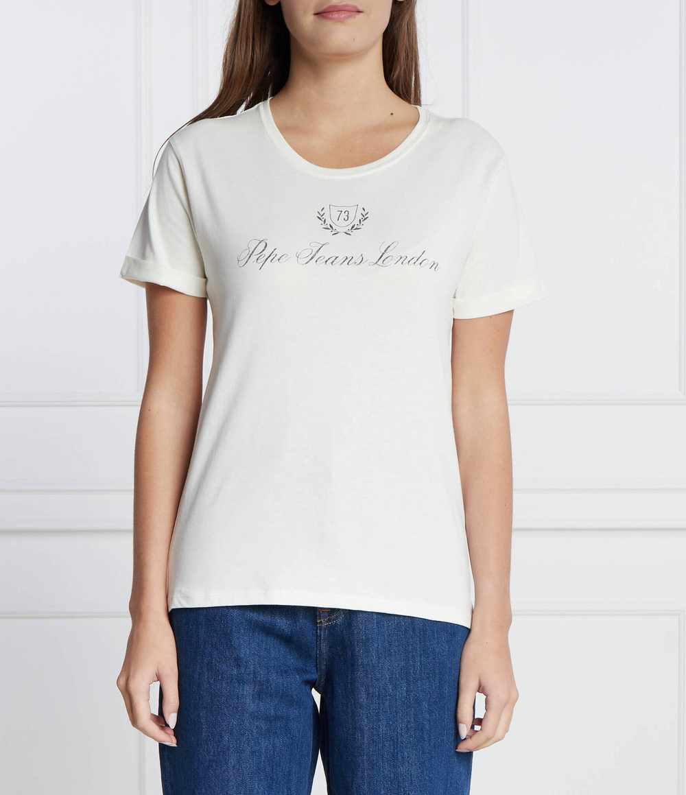 Футболка Pepe Jeans London - кремовый(PL505706)