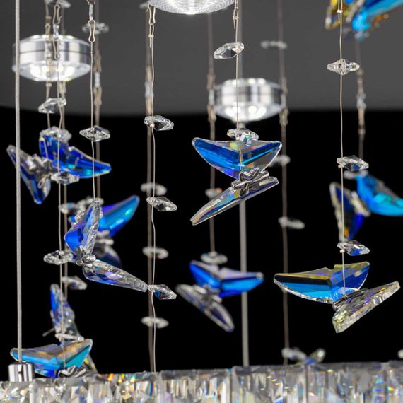 Люстра хрустальная с пультом Citilux ETERA CL322050