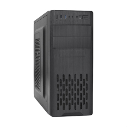 Корпус для компьютера Exegate EX292993RUS Корпус Miditower ExeGate CP-606U (ATX, без БП, 1*USB+1*USB3.0, аудио)