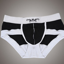 Мужские трусы брифы Asitoo Silveredge Brief Black