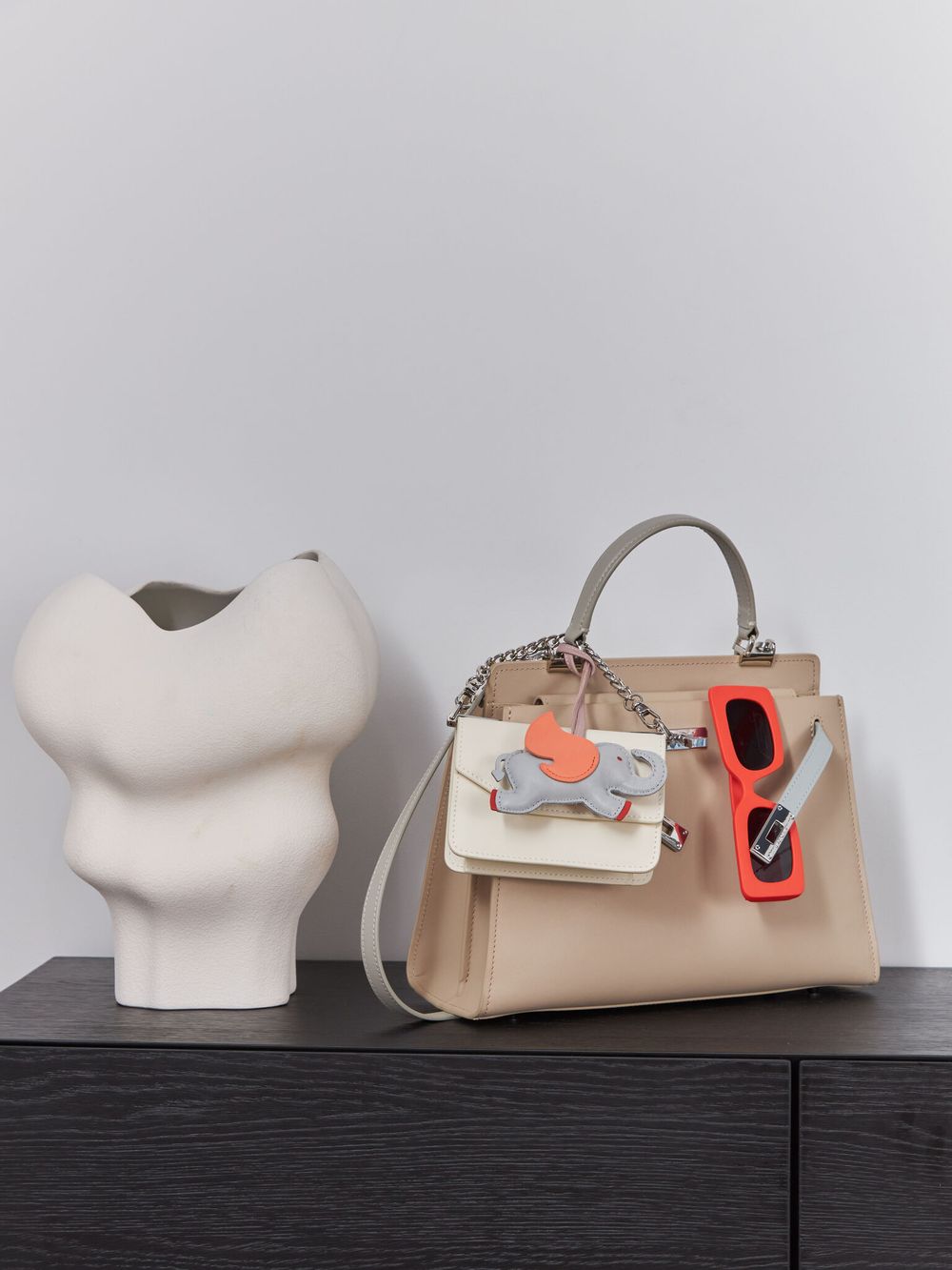 МИНИ-СУМОЧКА «BASE» МОЛОЧНЫЙ