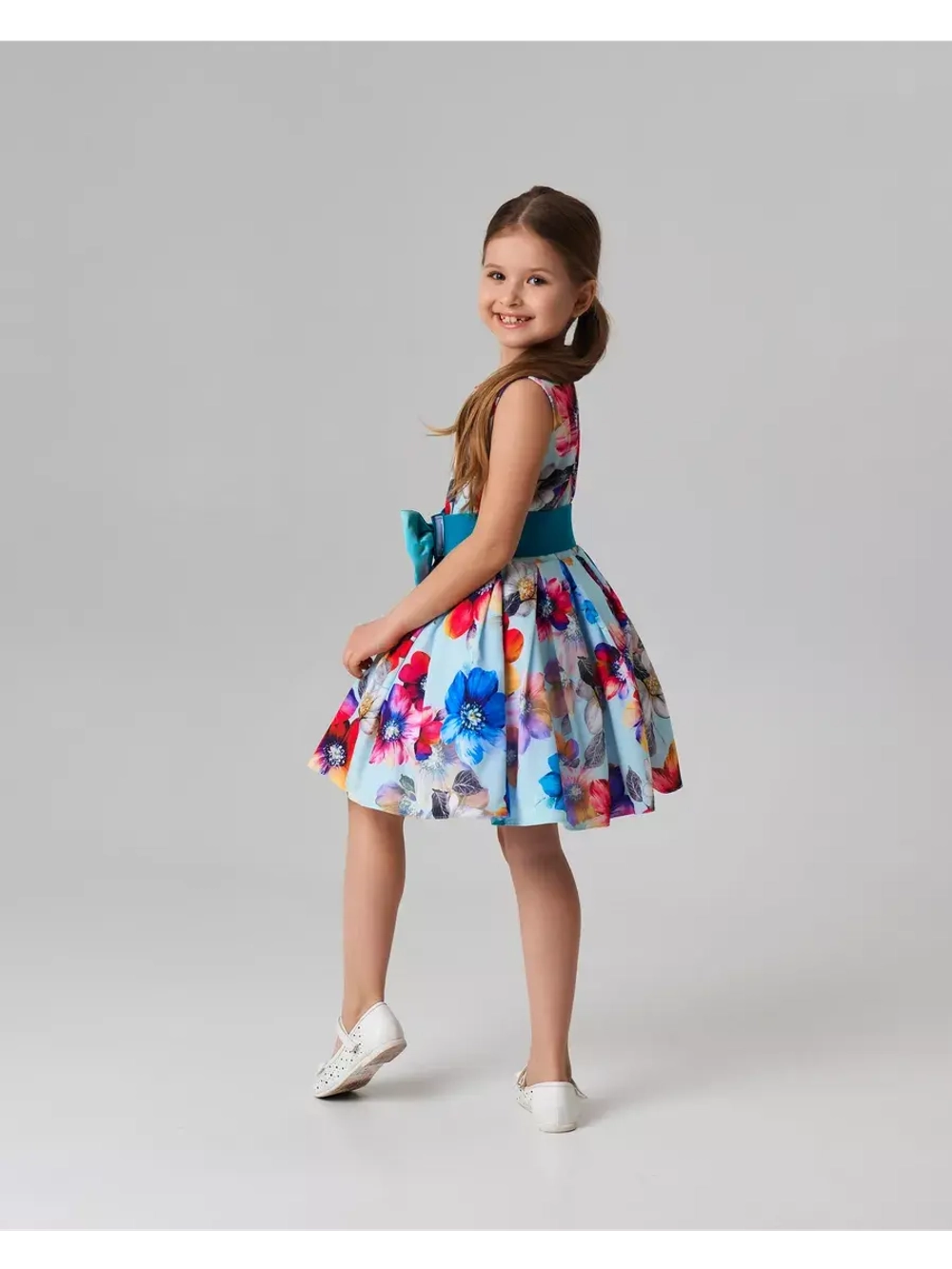 Платье для девочки на выпускной утренник нарядное