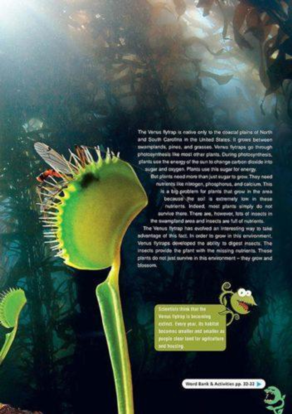 Carnivorous Plants В1/В1+. Книга для чтения с ссылкой на электронное приложение.