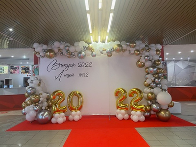 Фотозона на выпускной 5х3 м