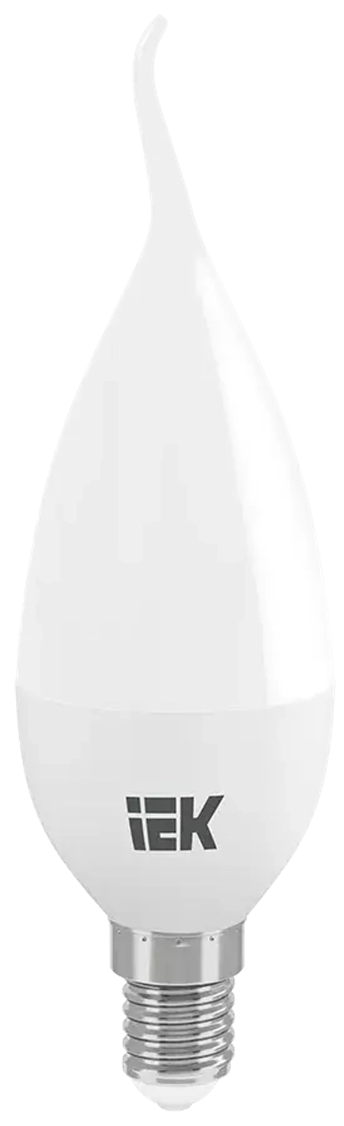 Лампа светодиодная ECO CB35 свеча на ветру 5Вт 230В 3000К Е14 IEK LLE-CB35-5-230-30-E14