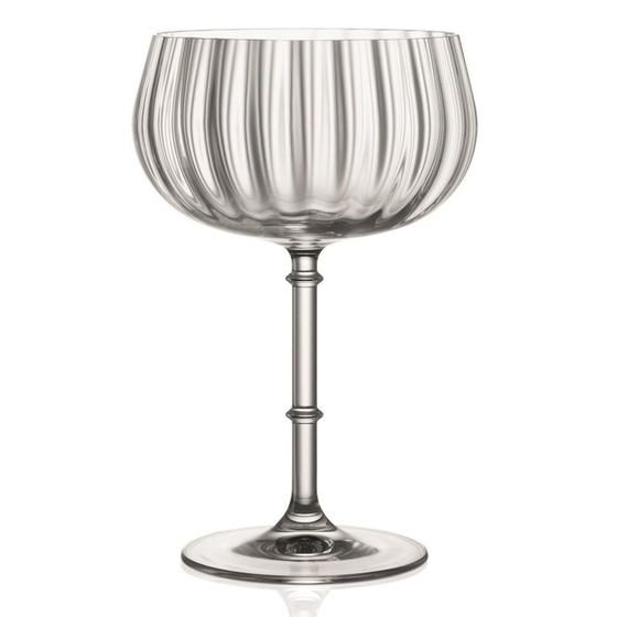 Рюмка коктейльная 320 мл хр. стекло "Orient Rims" d 9,5 см h15,9 см Lucaris [6]