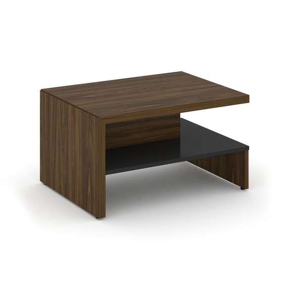 Corner Стол журнальный COR.SJ Орех Лоренцо/Графит 800*600*450