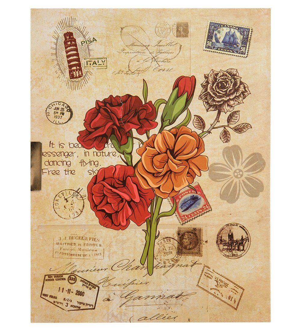 NB-22/4 Блокнот с ручкой «Цветочное очарование»