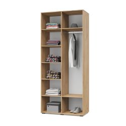 Шкаф двухстворчатый Стоун С20 (полки+штанга) ЛДСП, МОДЕРИУМ, г. Ижевск