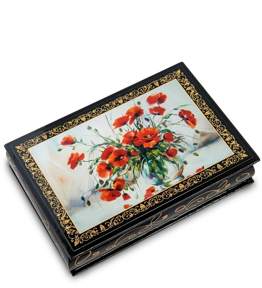 Народные промыслы ШК-11/ 4-P Шкатулка в технике декупаж (11х16х4)