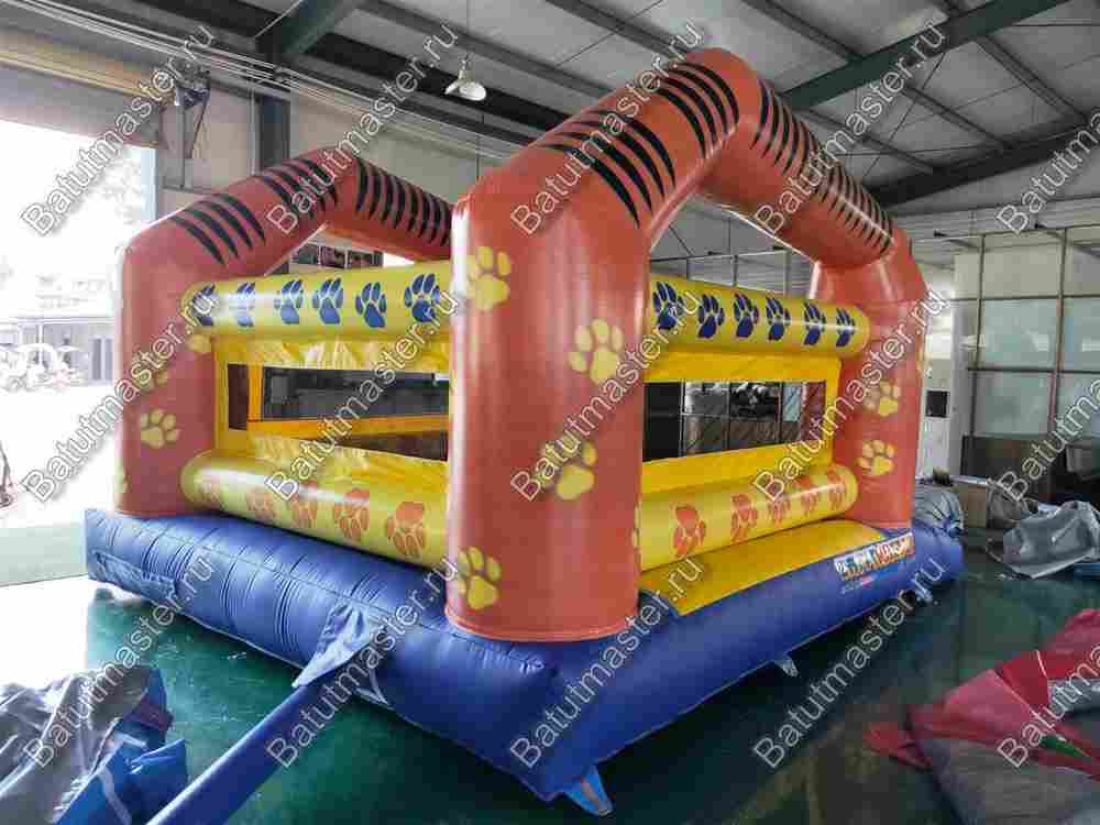 Детский надувной батут "Тигр" 5*4*3