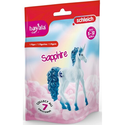 Schleich Bayala Elf World - Сапфировый единорог 70771X / артикул   70771X  / GTIN 4059433652412