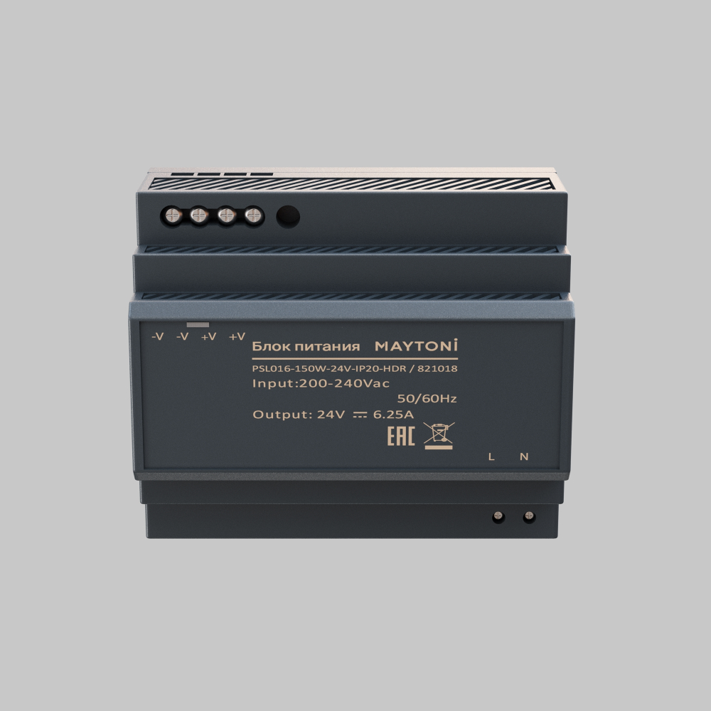 Блок питания Maytoni PSL016 24В 150Вт IP20 821018