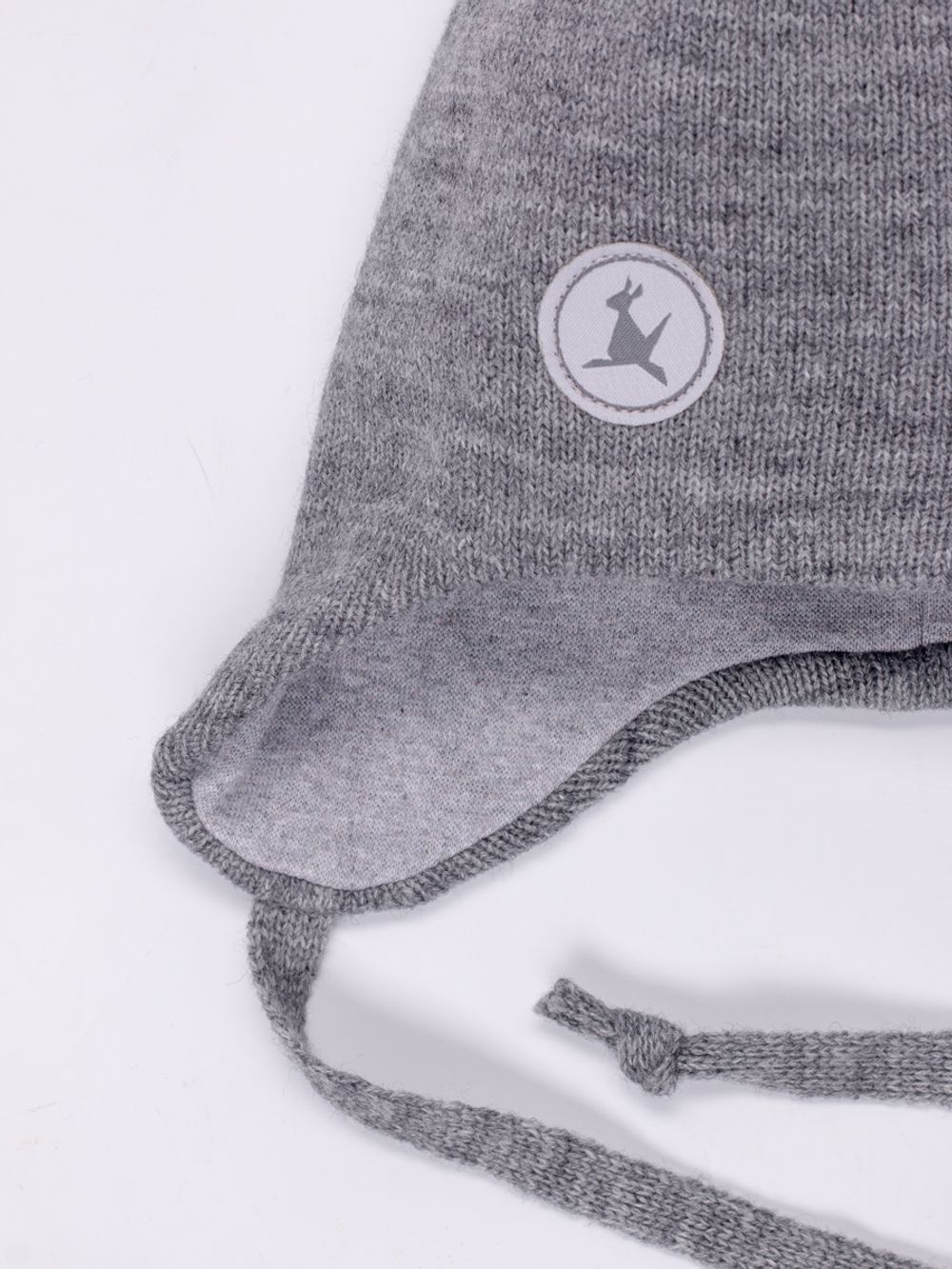 Шапка весенняя/осенняя вязаная КОДИ (Пепельный)