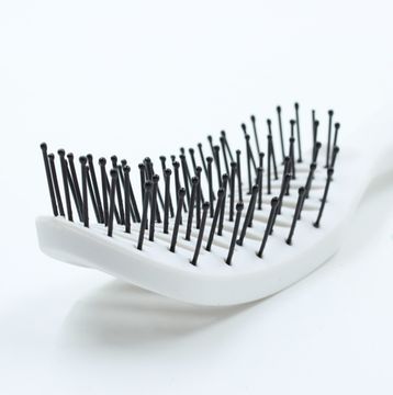 Щетка MASTER Professional 019w вогнутая белая