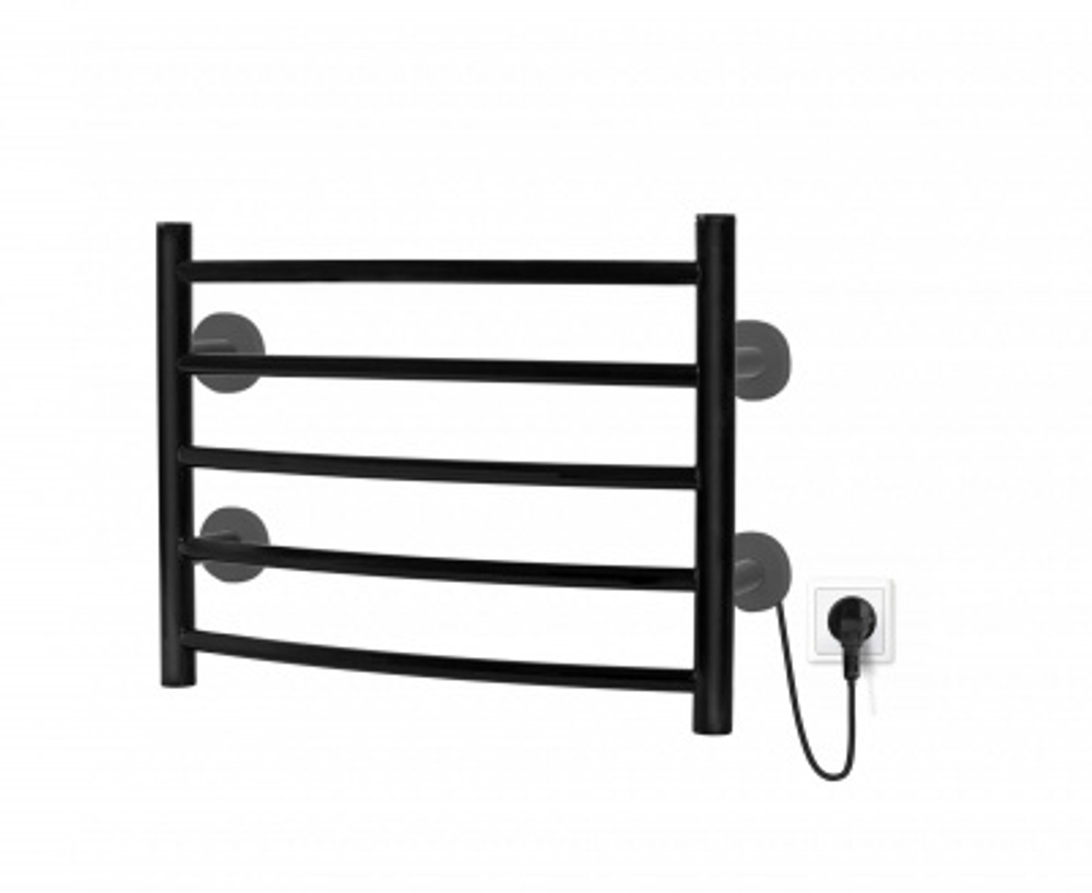 Полотенцесушитель I-TECH, TANGO, 65W, 53*40, чёрный матовый I 05 313