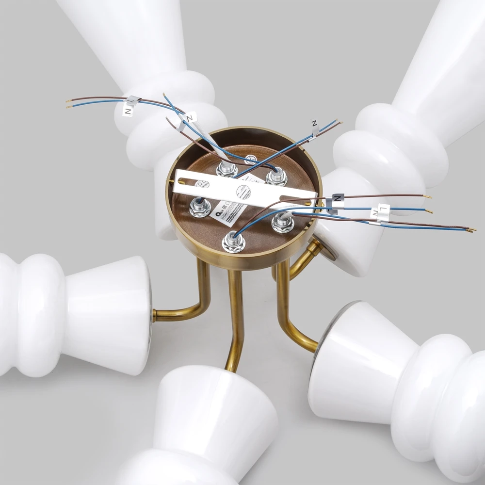 Потолочная люстра Imex BLOOM MD.9345-5-S-BR