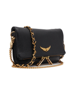 Кожаная сумка-мессенджер Zadig&Voltaire - черный(LWBA00005)