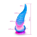 Фаллоимитатор с присоской Magic Hero разноцветный 19,5 см