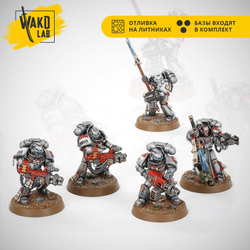 (4 in 1) Grey Knight Strike Squad / Interceptor Squad / Purifier Squad / Purgation Squad