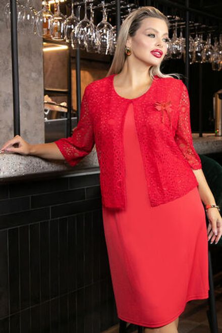 Платье Ирида (красное) П11609 LT Collection